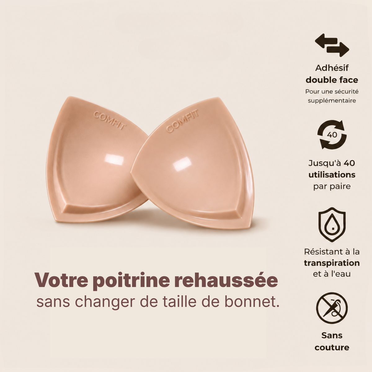 Les Adhésifs Remonte Poitrine Comfit™