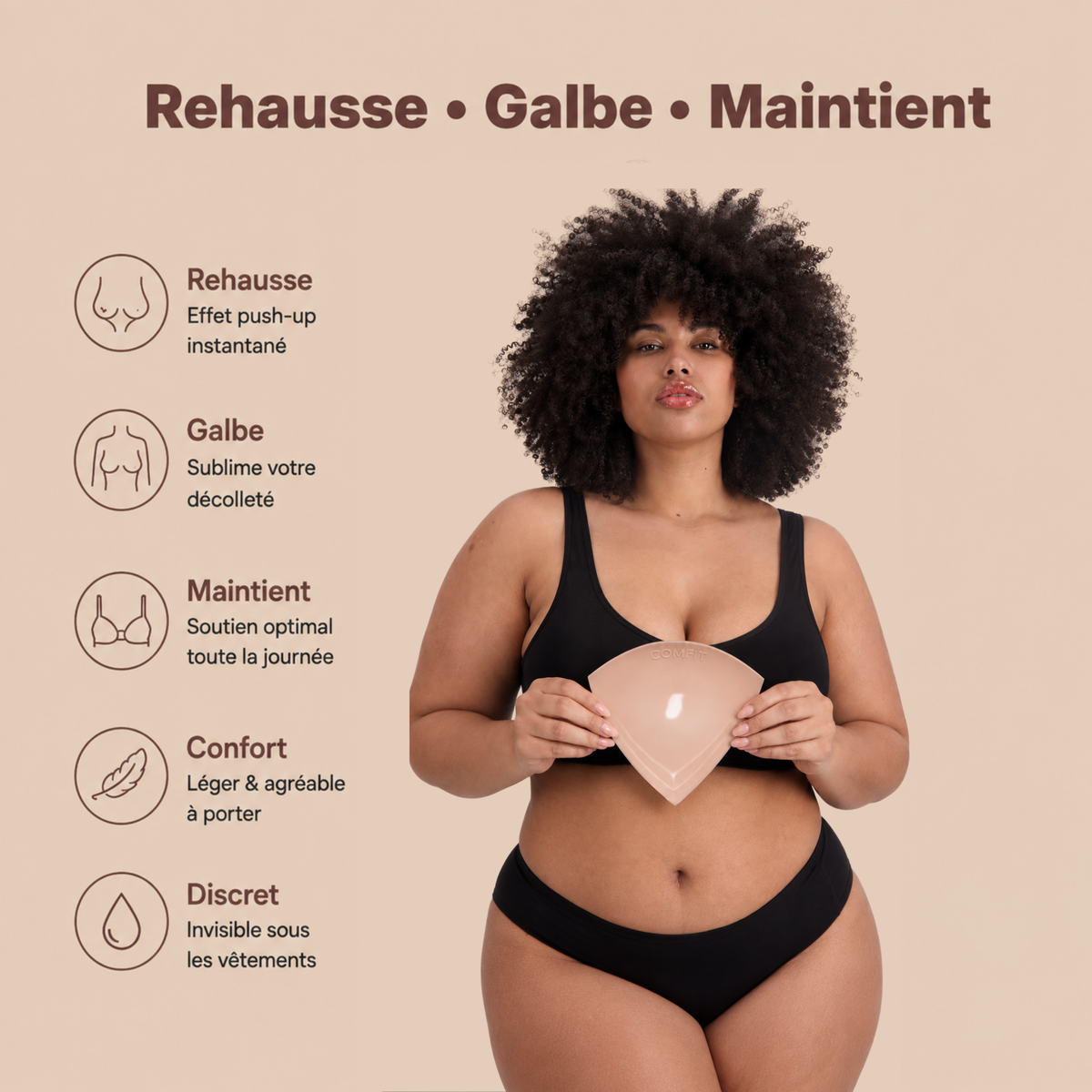 Les Adhésifs Remonte Poitrine Comfit™